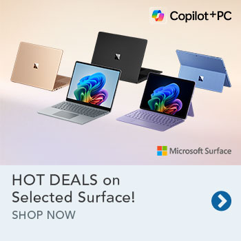 HOT DEALS on selected Surface Laptops